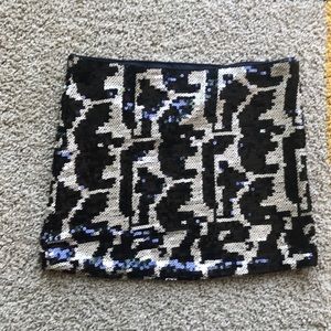 Sans Souci‎ Embellished Mini Skirt | Size XS